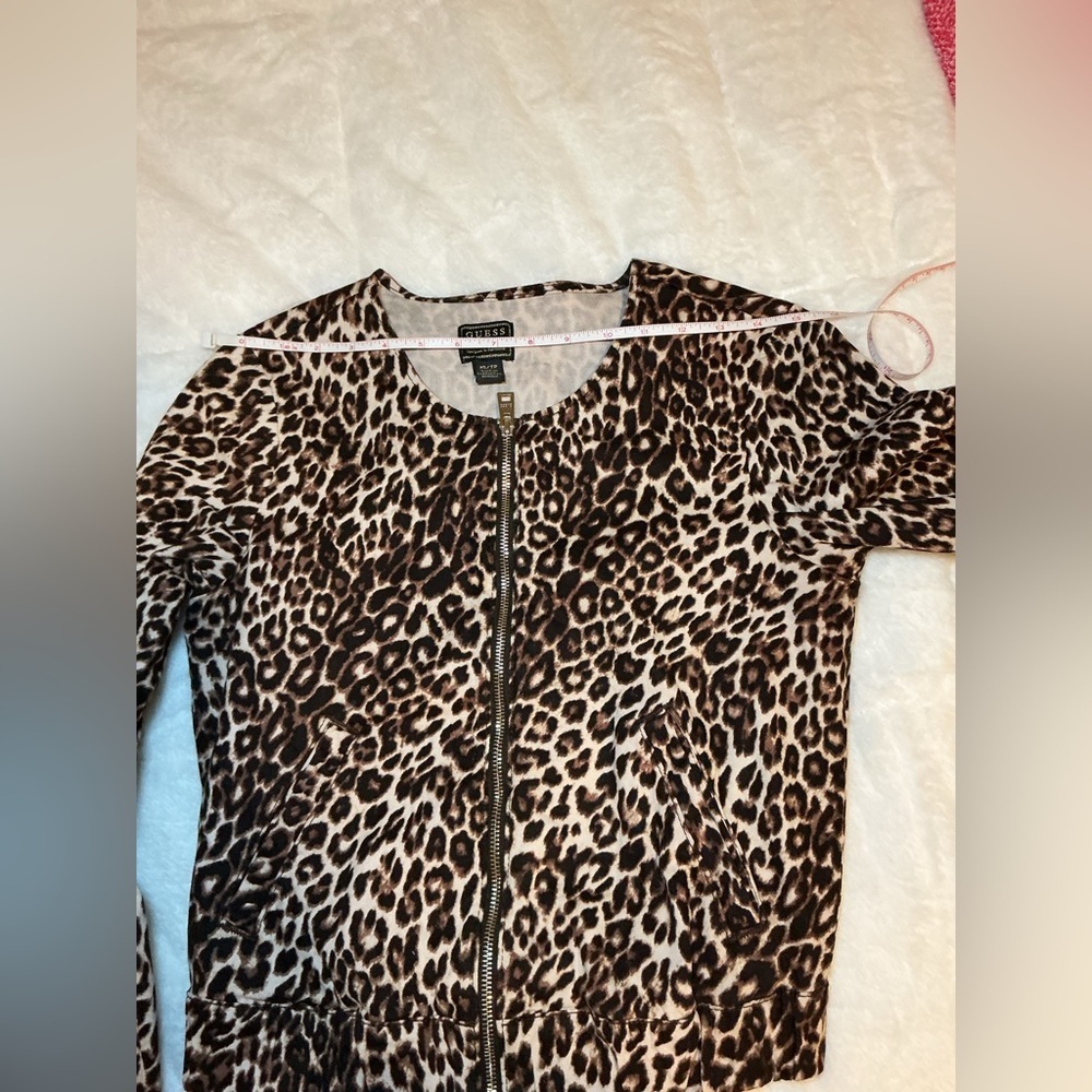 Guess Leopard Print Women's Jacket - Picture 8 of 11